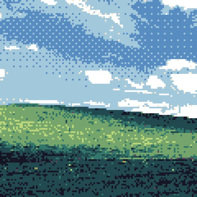 Pixel Art processed image preview