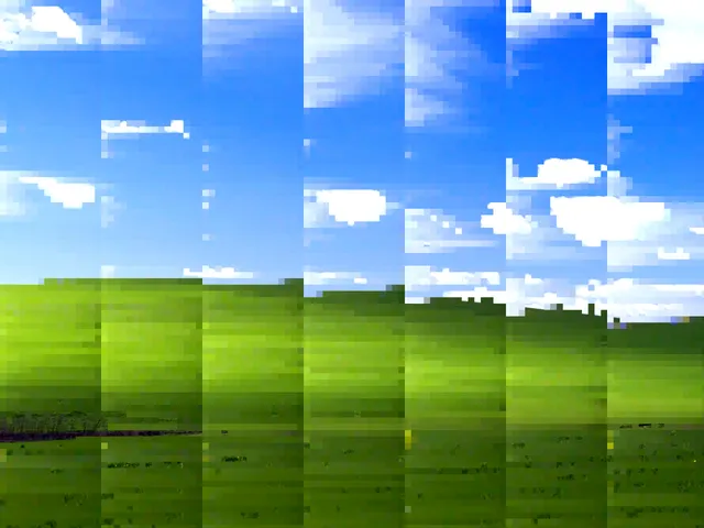 Pixel Sort processed image preview