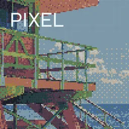 Pixel collection artwork
