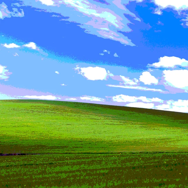 Posterize processed image preview