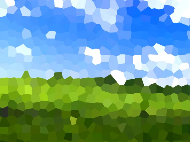 Mosaic processed image preview
