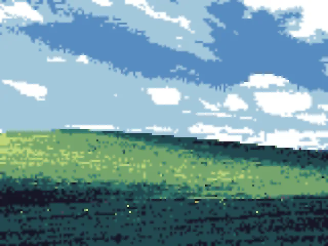 Pixel Art processed image preview