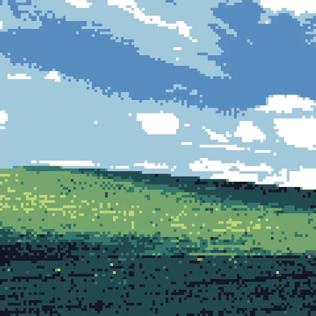 Pixel Art processed image preview
