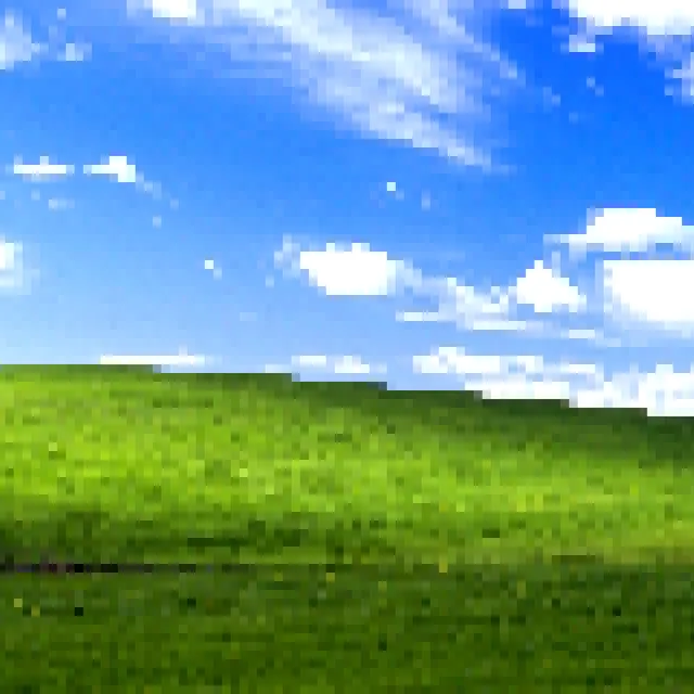 Pixelate processed image preview