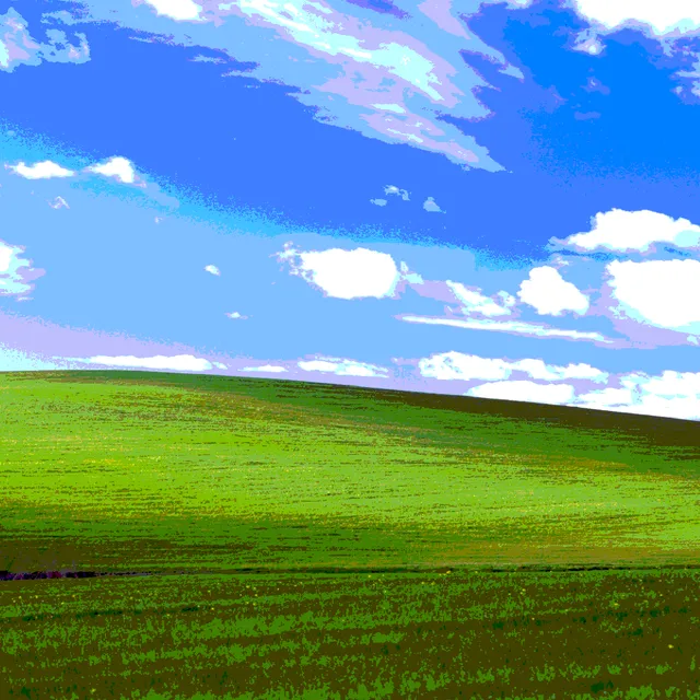 Posterize processed image preview